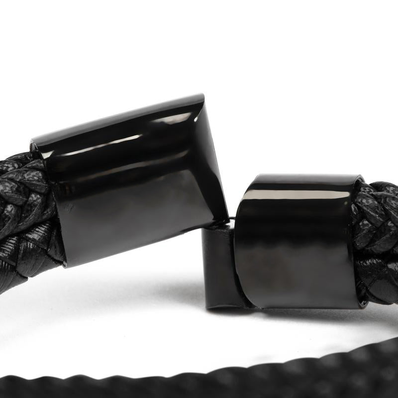 Bratara Piele "Te Iubesc"