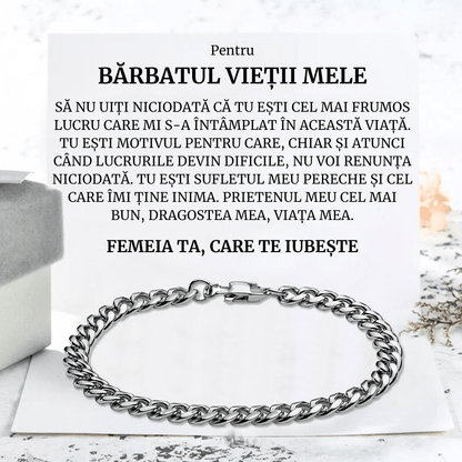 Cadou Barbatul Vietii - Bratara Eternity