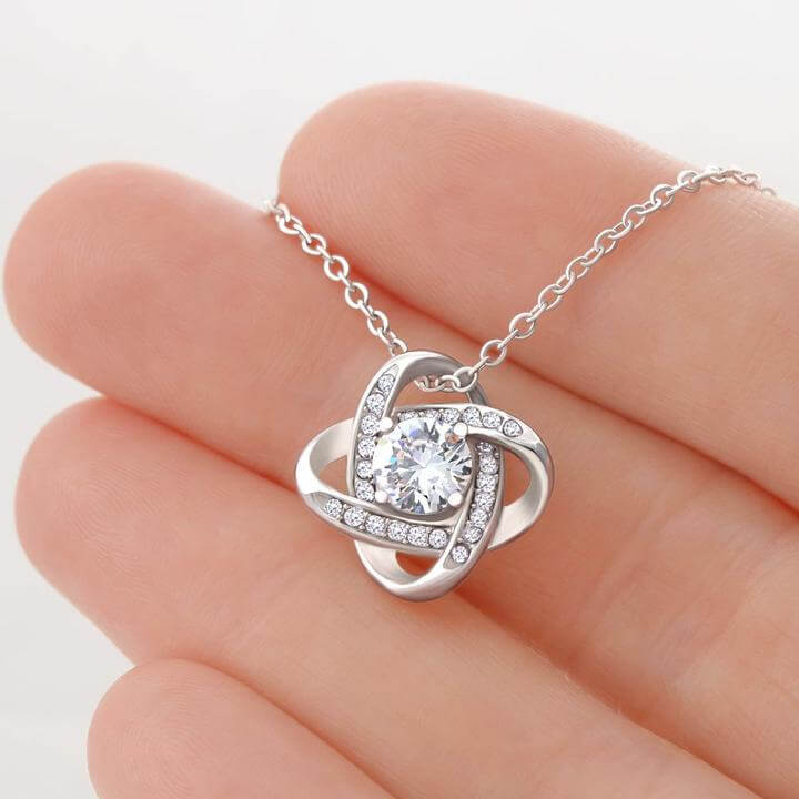 Cadou Profesoara - Colier Love Knot