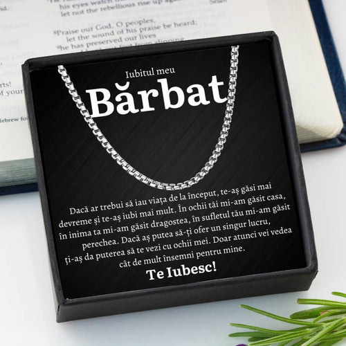 Cadou Barbat - Colier Forever Inceput