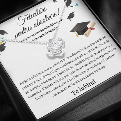 Cadou Absolvire Fete - Colier Love Knot Mandri