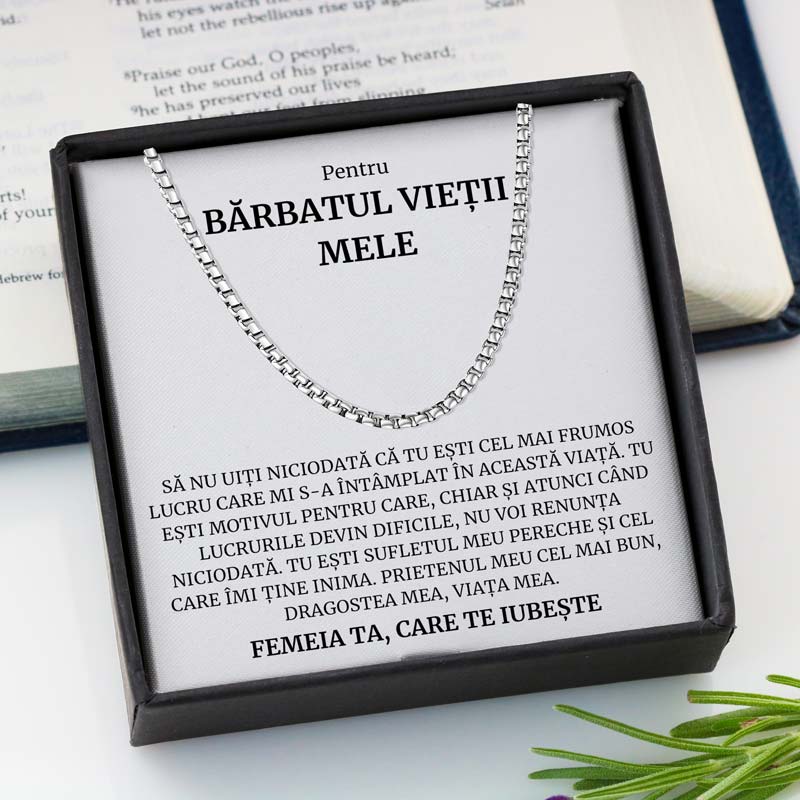 Cadou Barbatul Vietii - Colier Forever