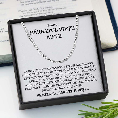 Cadou Barbatul Vietii - Colier Forever