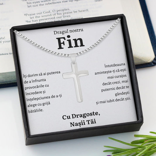 Cadou Fin - Colier Cruce Nasi