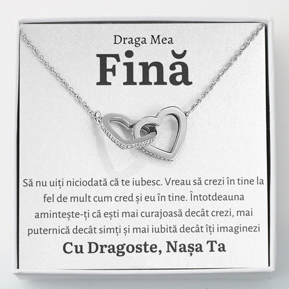 Cadou Fina - Colier Inimi Nasa