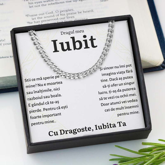 Cadou Iubit - Colier Eternal Link Important