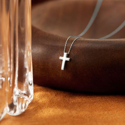 Cadou Fiica - Colier Cruciulita Tata BLK