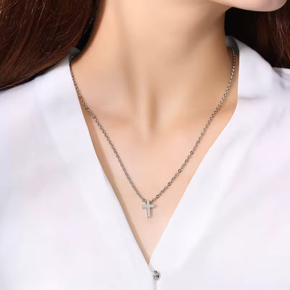 Cadou Nasa - Colier Cruciulita Fini