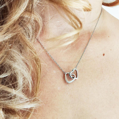 Cadou Iubita - Colier Inimi Blue