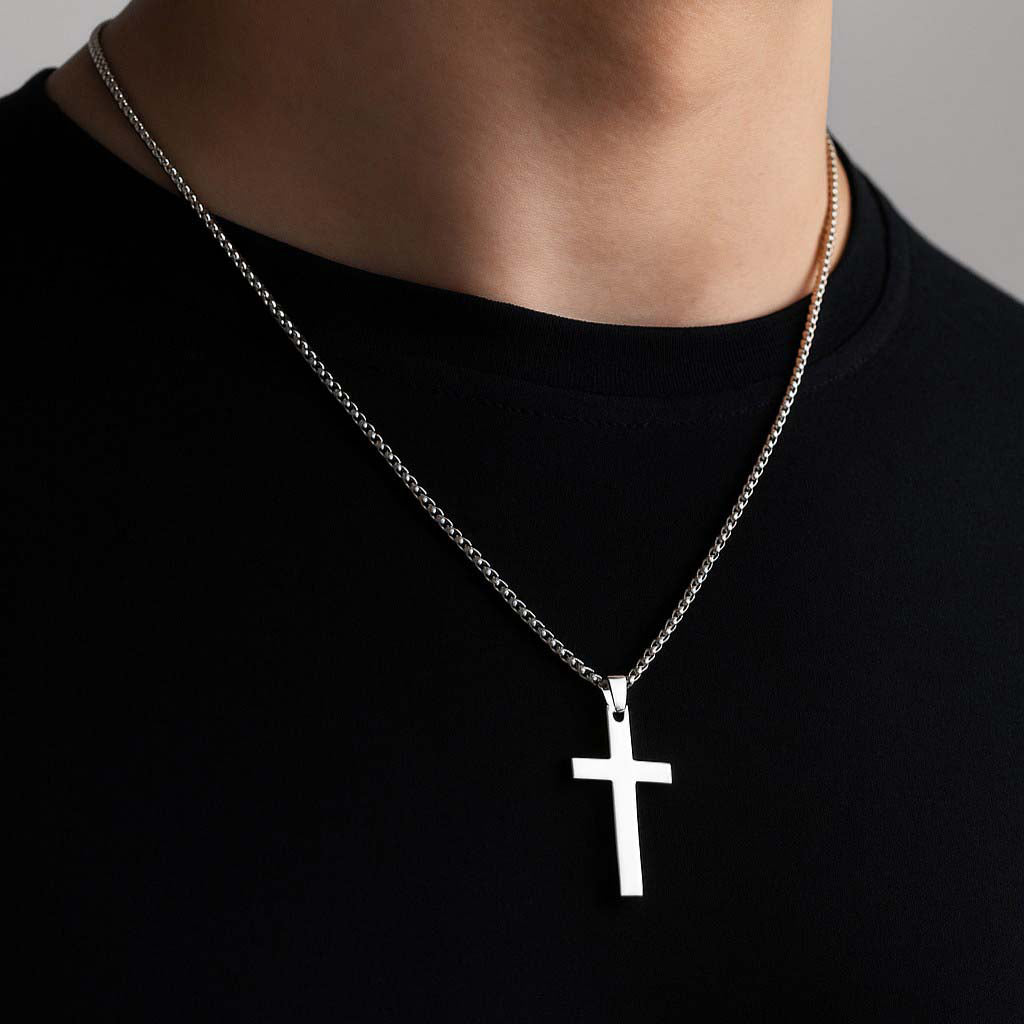 Cadou Absolvire Fiu - Colier Cruce