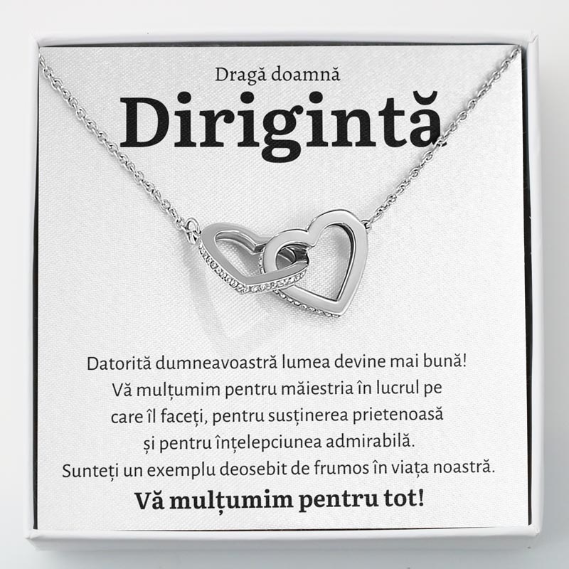 Cadou Diriginta - Colier Inimi