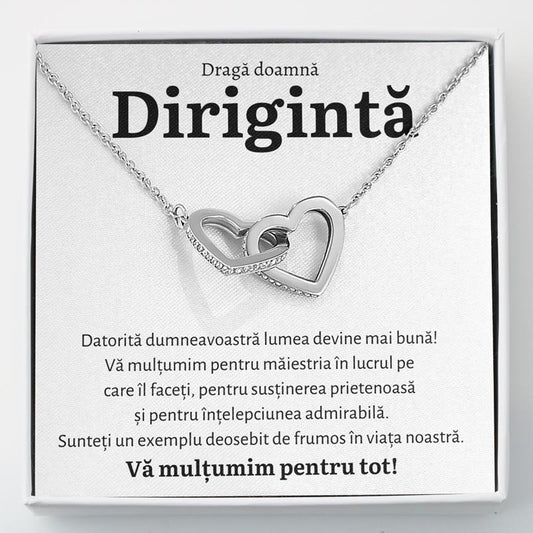 Cadou Diriginta - Colier Inimi