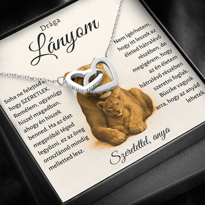 10i A lányomnak - Nyaklánc szívekkel Anya