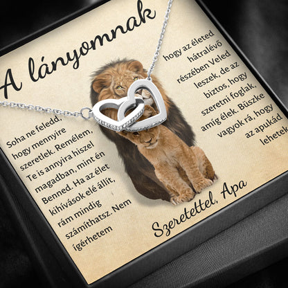 12i - A lányomnak - Nyaklánc szívekkel Apa