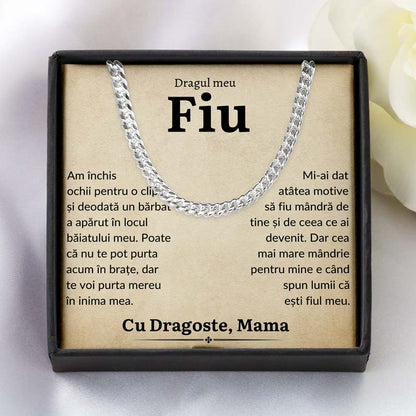 Cadou Fiu - Colier Eternal Link Barbat