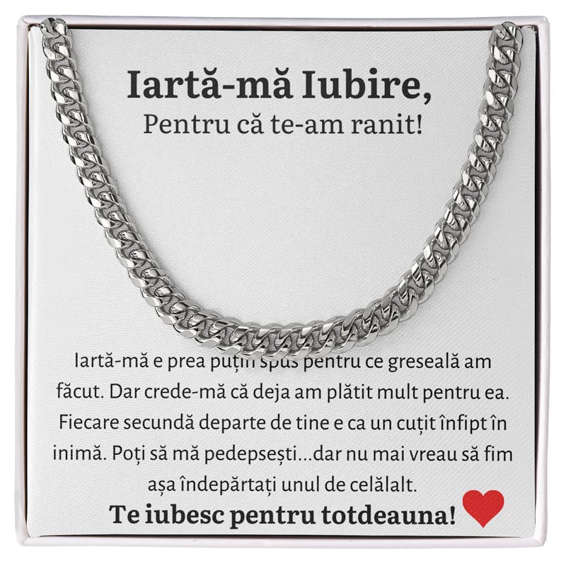 Cadou Iubit - Colier Eternal Link IRT