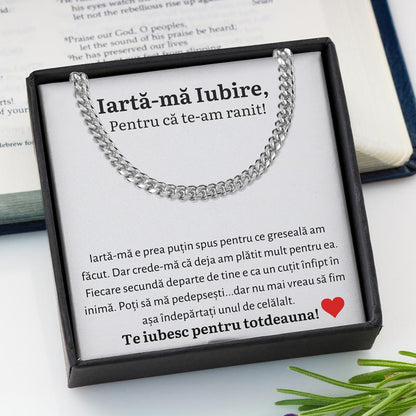 Cadou Iubit - Colier Eternal Link IRT