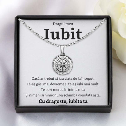 Cadou Iubit - Colier Busola Inceput