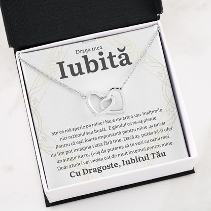Cadou Iubita - Colier Inimi Importanta