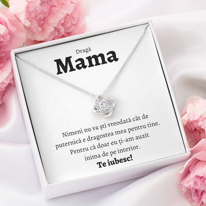 Cadou Mama - Colier Love Knot Interior