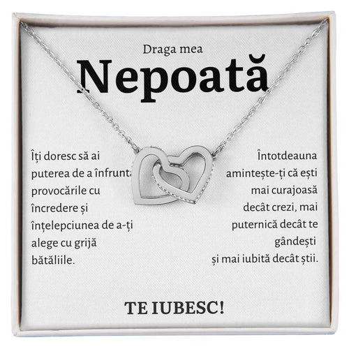 Cadou Nepoata - Colier Inimi Putere