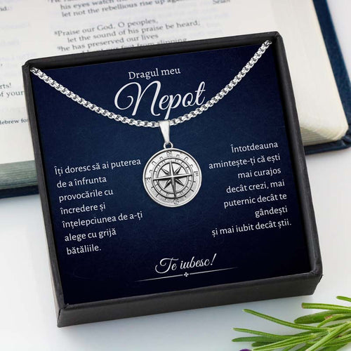 Cadou Nepot - Colier Busola Blue