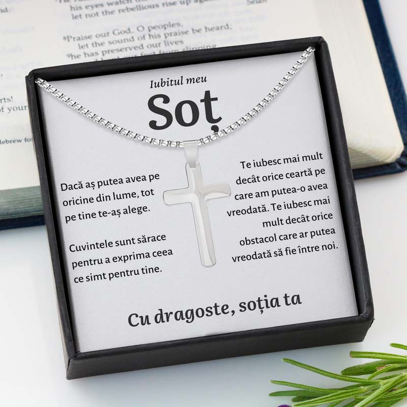 Cadou Sot - Colier Cruce