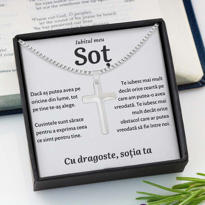 Cadou Sot - Colier Cruce