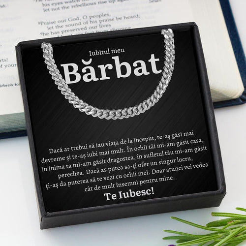 Cadou Barbat - Colier Eternal Link Inceput