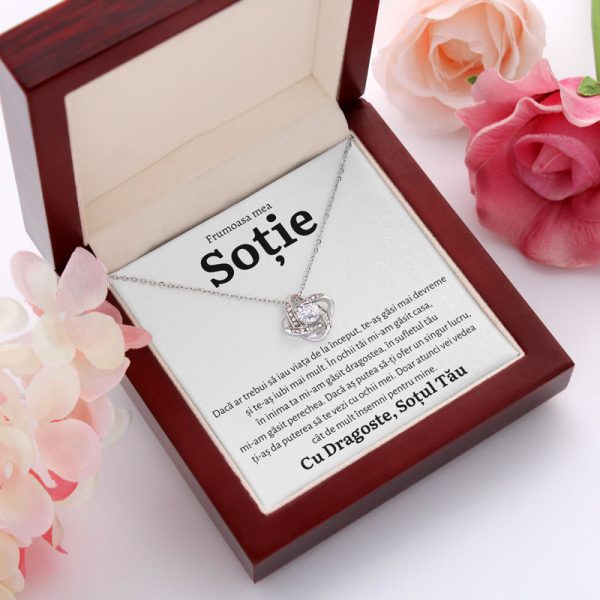 Cadou Sotie Lux - Colier Love Knot Inceput - imagine 3