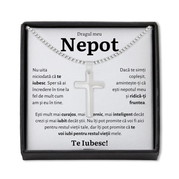Cadou Nepot - Colier Cruce Fruntea - imagine 2