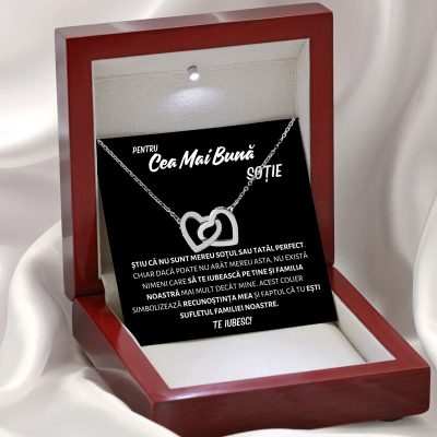 Cadou CMB Sotie LUX - Colier Inimi