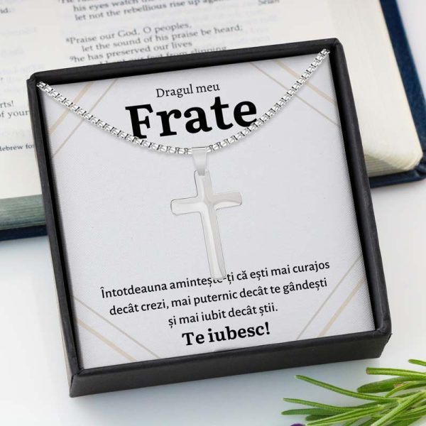 Cadou Frate - Colier Cruce