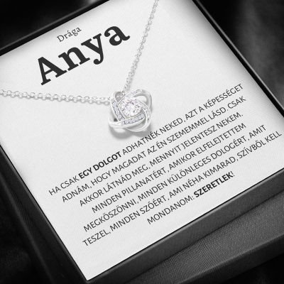 7K Ajándék Anyának – Love Knot nyaklánc