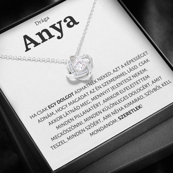 7K Ajándék Anyának – Love Knot nyaklánc