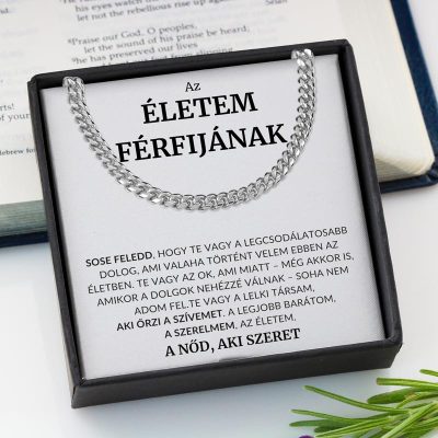 8E Ajándék Életem Férfijának – Eternal Link Nyaklánc